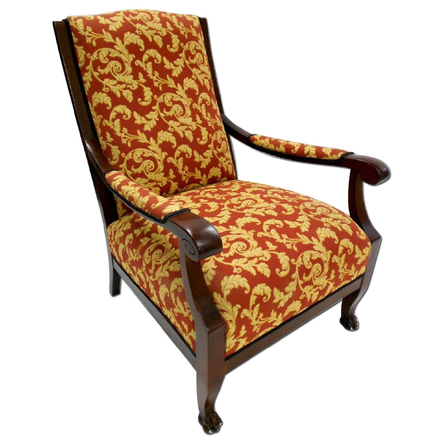 Swedish Empire Style Large Bergere