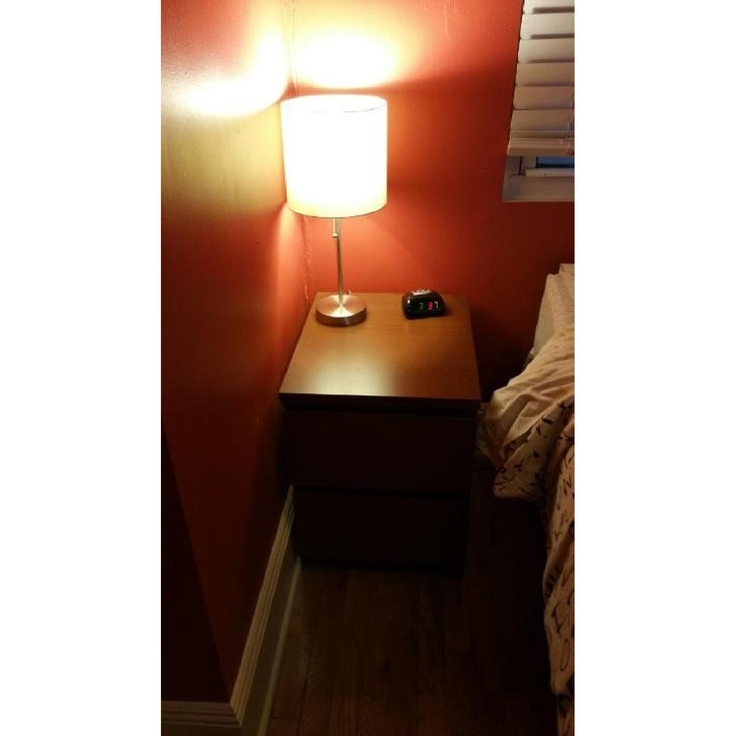 Ikea Malm 2 Drawer Nightstand - image-1