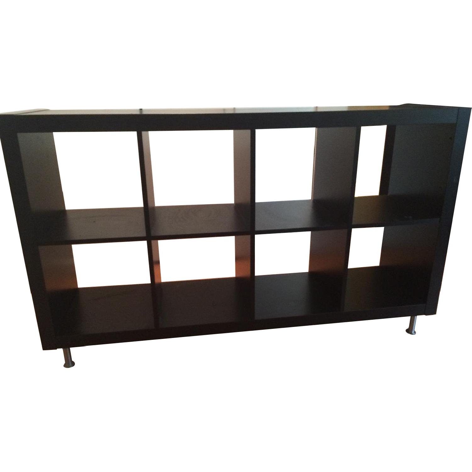 Ikea Kallax Bookcase/Standing Desk AptDeco