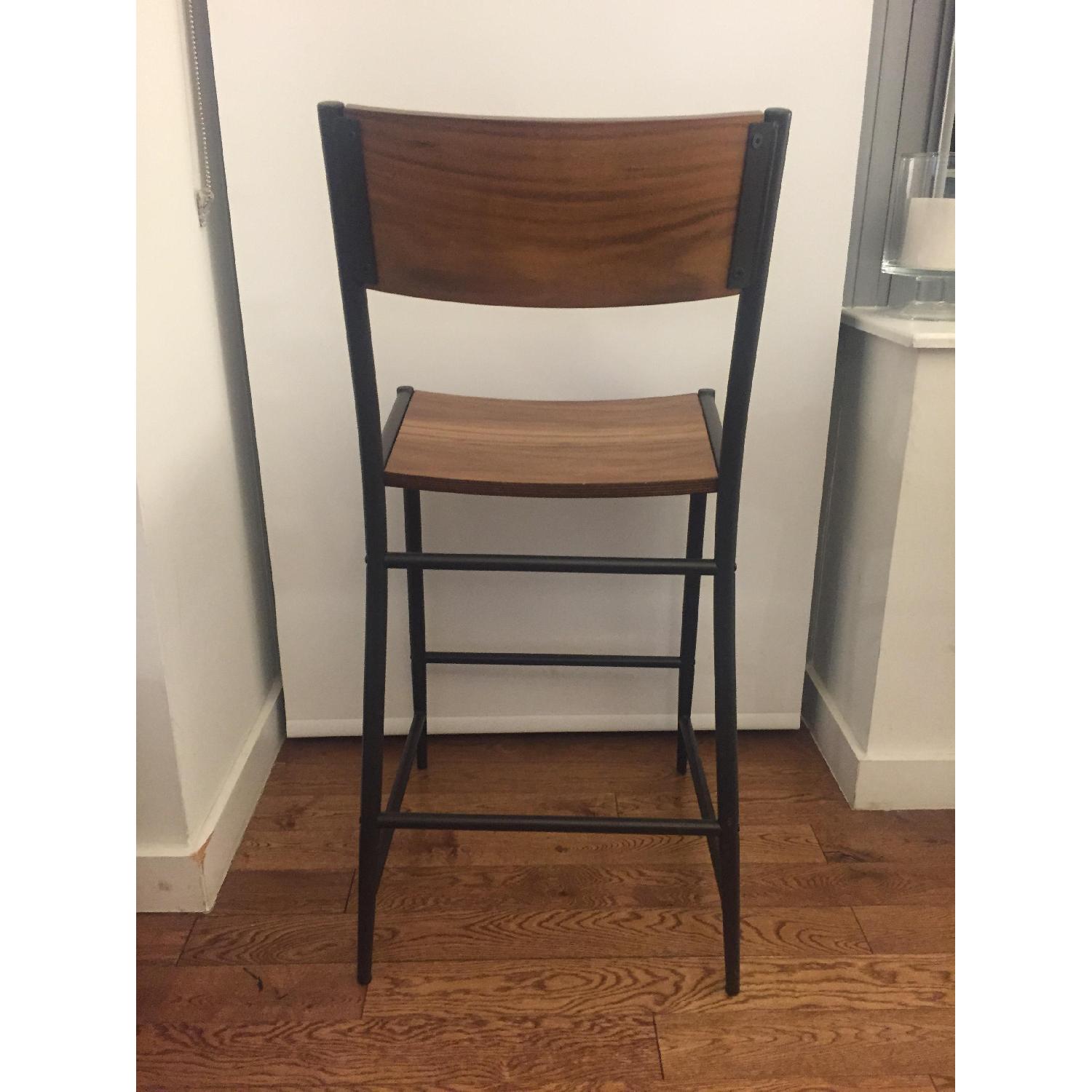West Elm Rustic Bar Stools - image-3