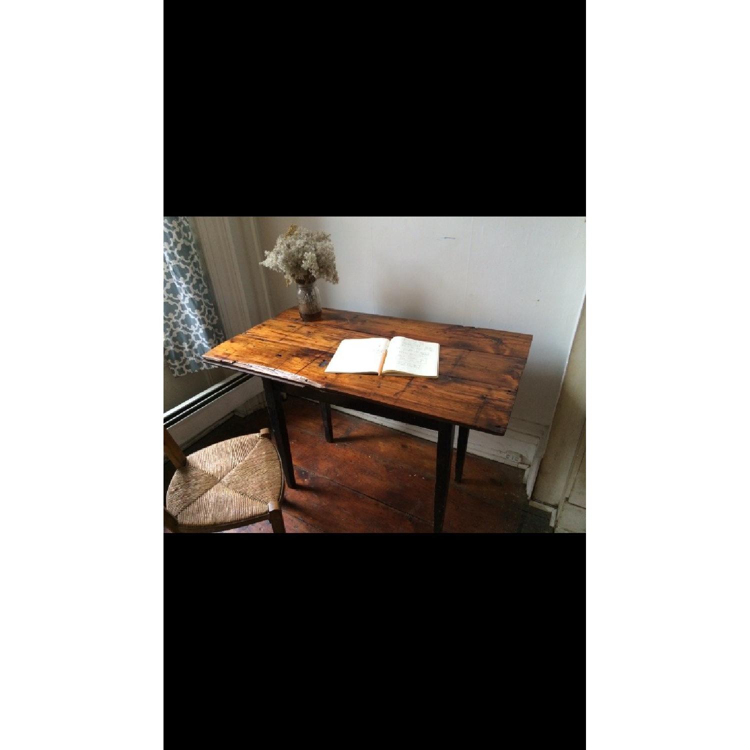 Breukelen Tafel Shaker Style Reclaimed Wood Oversized Writing Desk - image-1