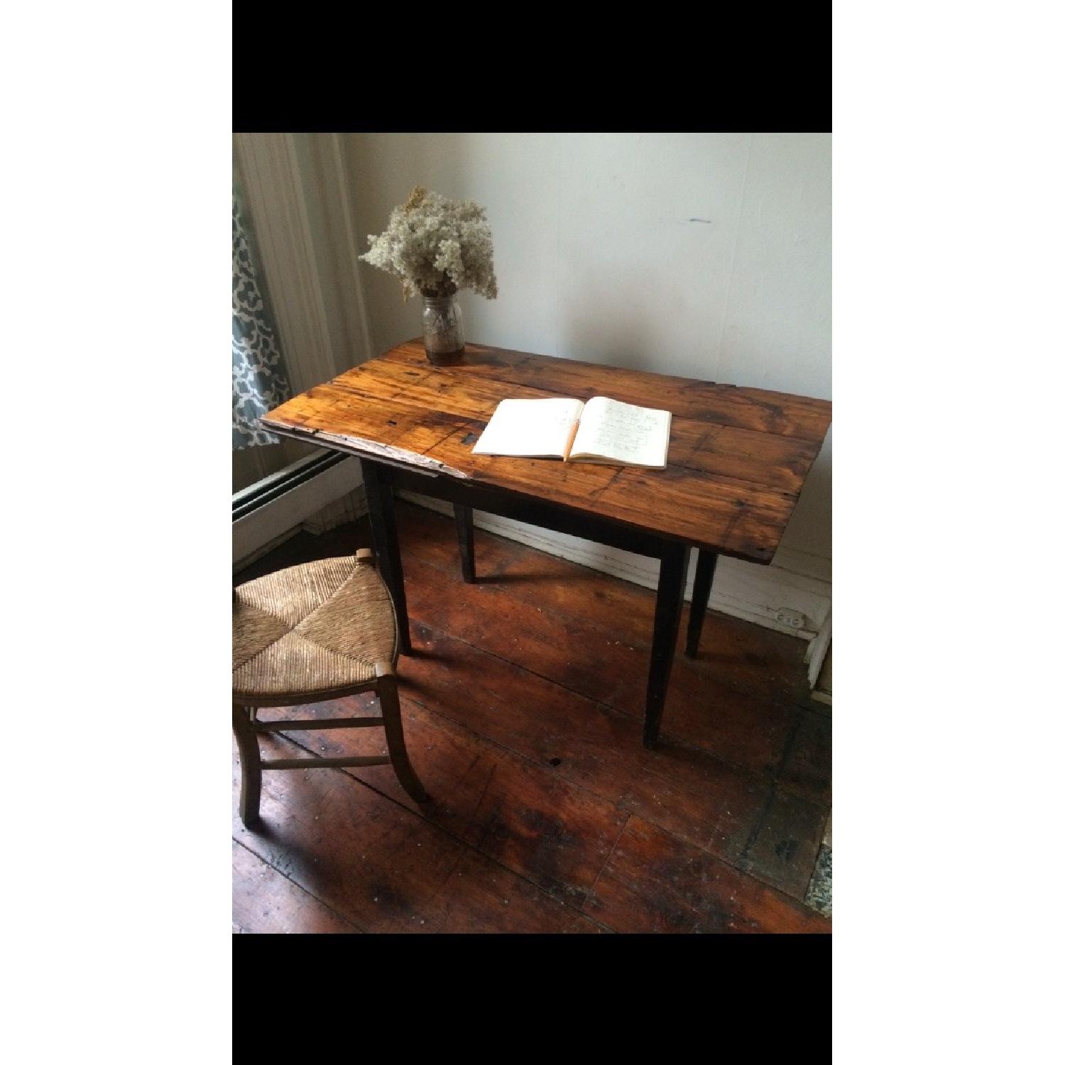 Breukelen Tafel Shaker Style Reclaimed Wood Oversized Writing Desk - image-2