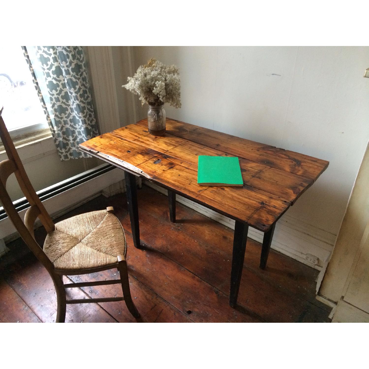 Breukelen Tafel Shaker Style Reclaimed Wood Oversized Writing Desk - image-5