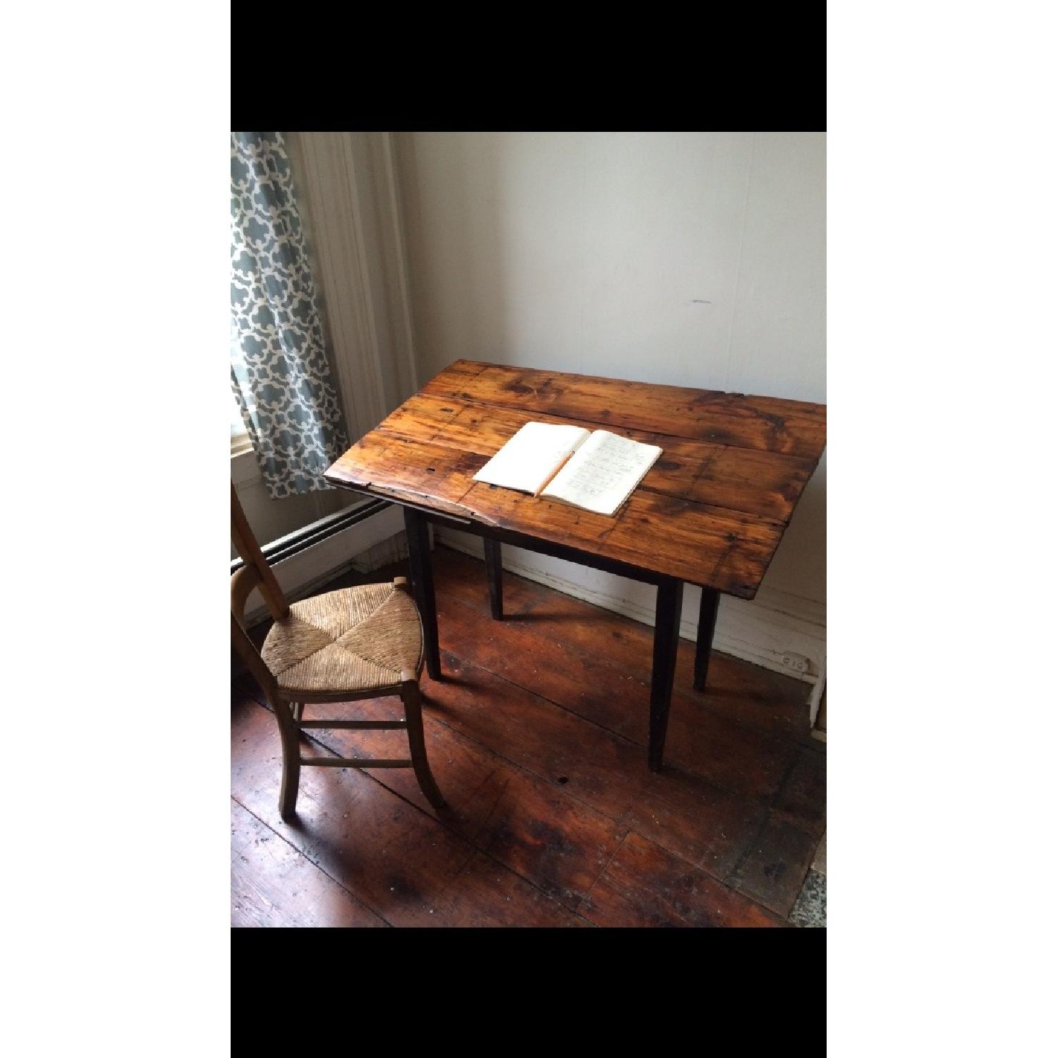 Breukelen Tafel Shaker Style Reclaimed Wood Oversized Writing Desk - image-6