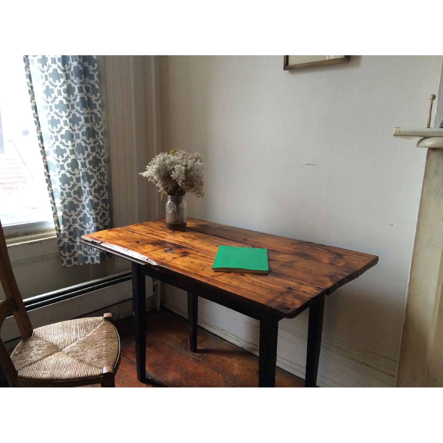 Breukelen Tafel Shaker Style Reclaimed Wood Oversized Writing Desk - image-7