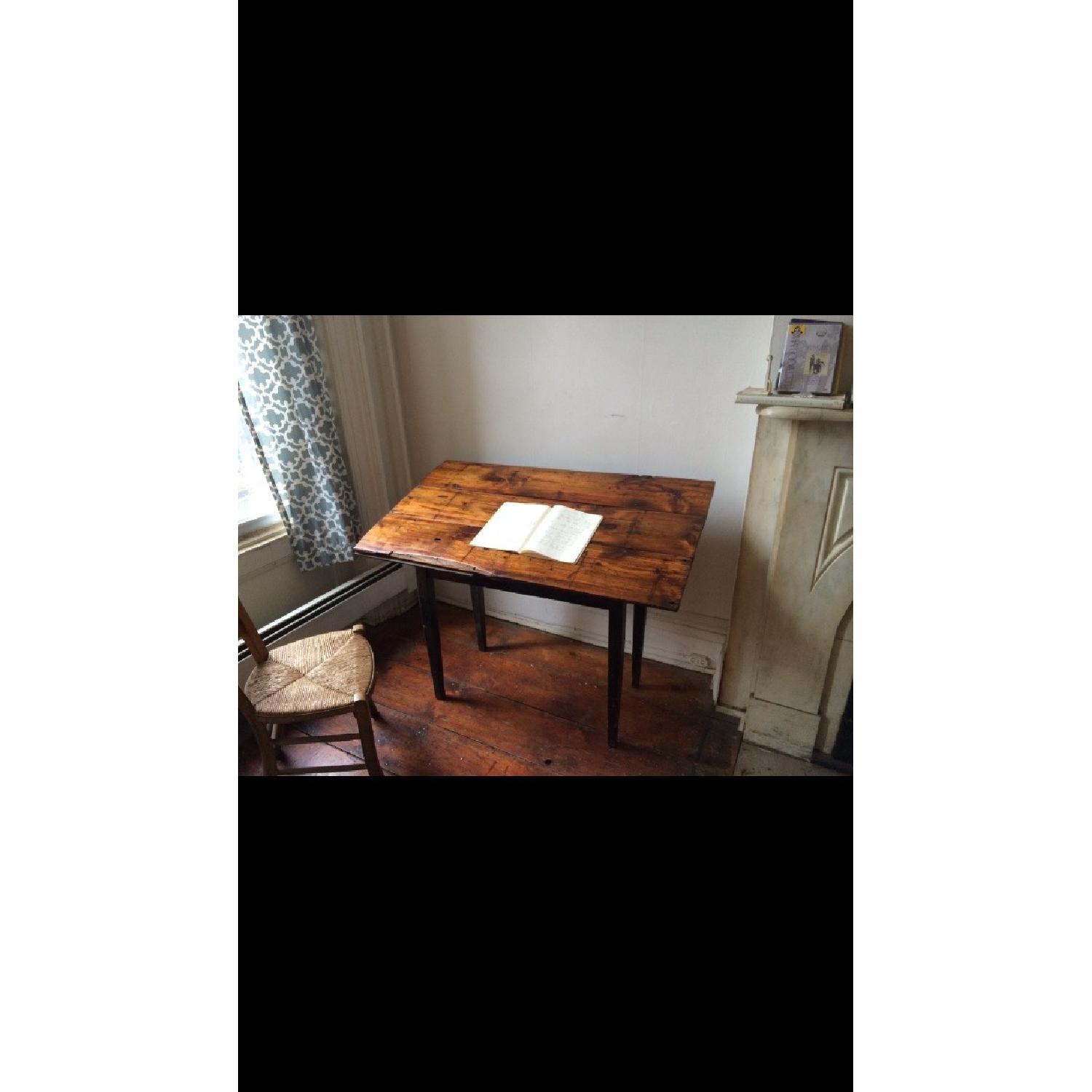 Breukelen Tafel Shaker Style Reclaimed Wood Oversized Writing Desk - image-9