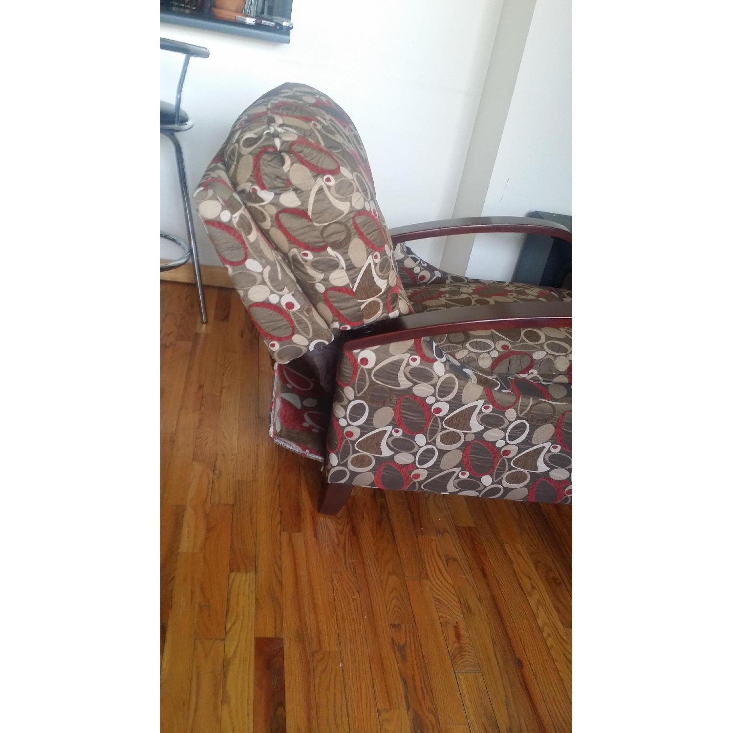 Raymour & Flanigan Vegas Microfiber Recliner - image-1