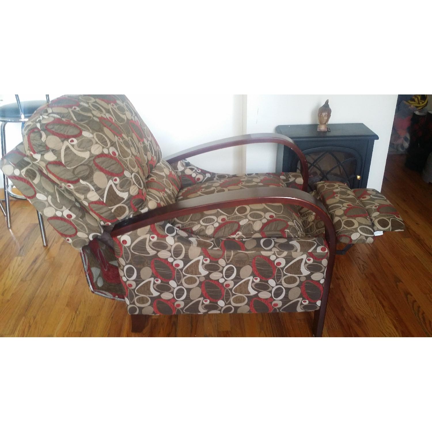 Raymour & Flanigan Vegas Microfiber Recliner - image-3