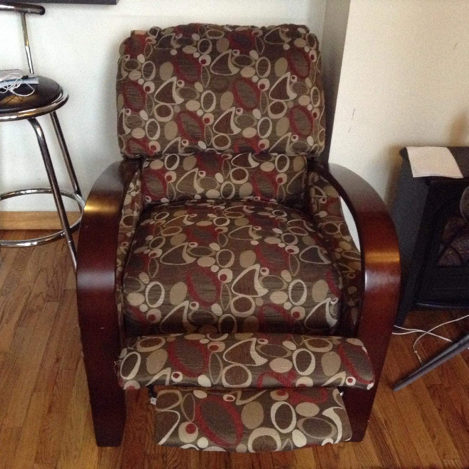 Raymour & Flanigan Vegas Microfiber Recliner - image-5