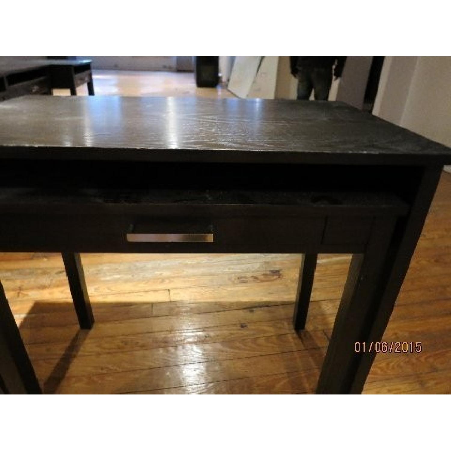 Universal Furniture Black Wooden & Metal Office Desks - image-3
