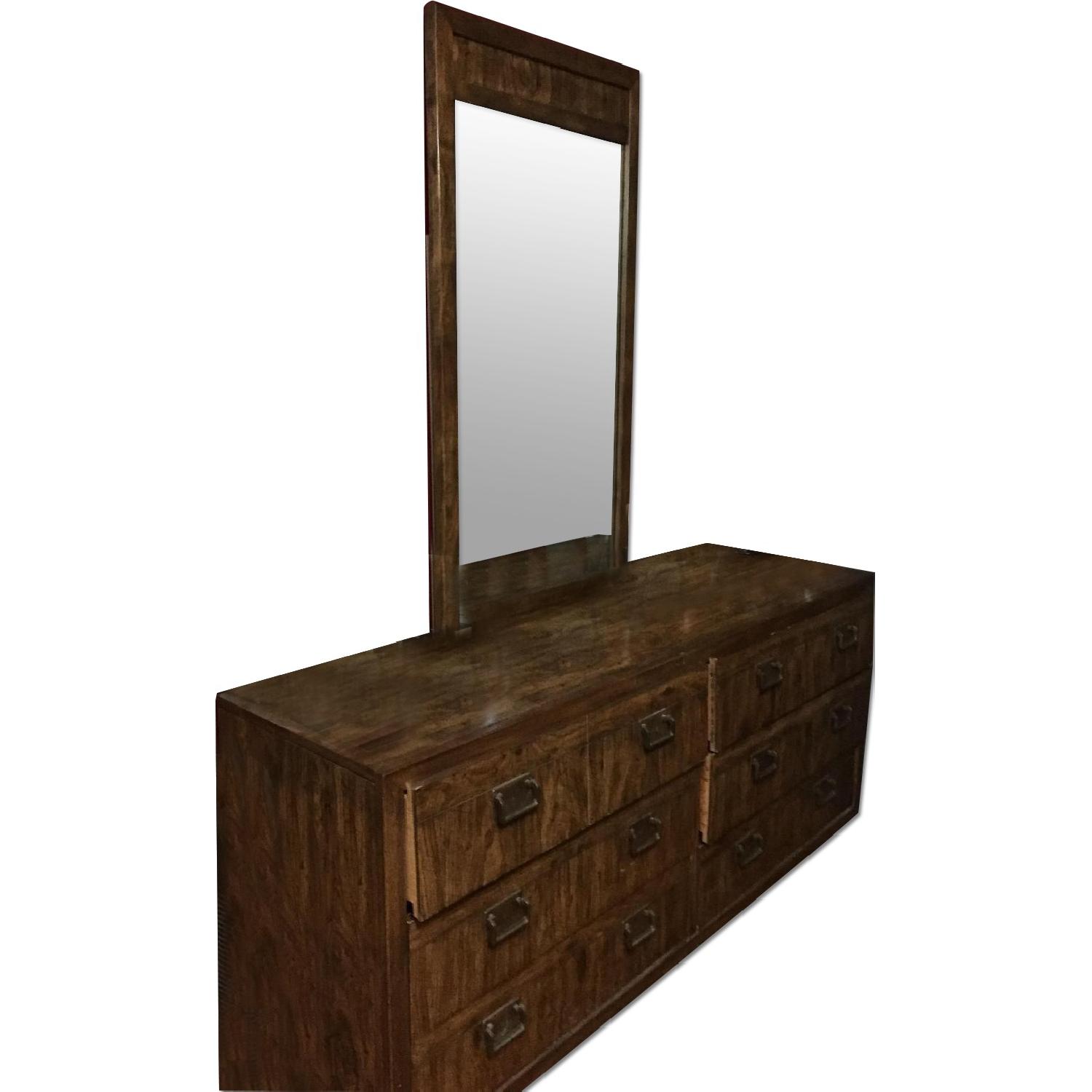 Brown Wood Bedroom Set - image-6