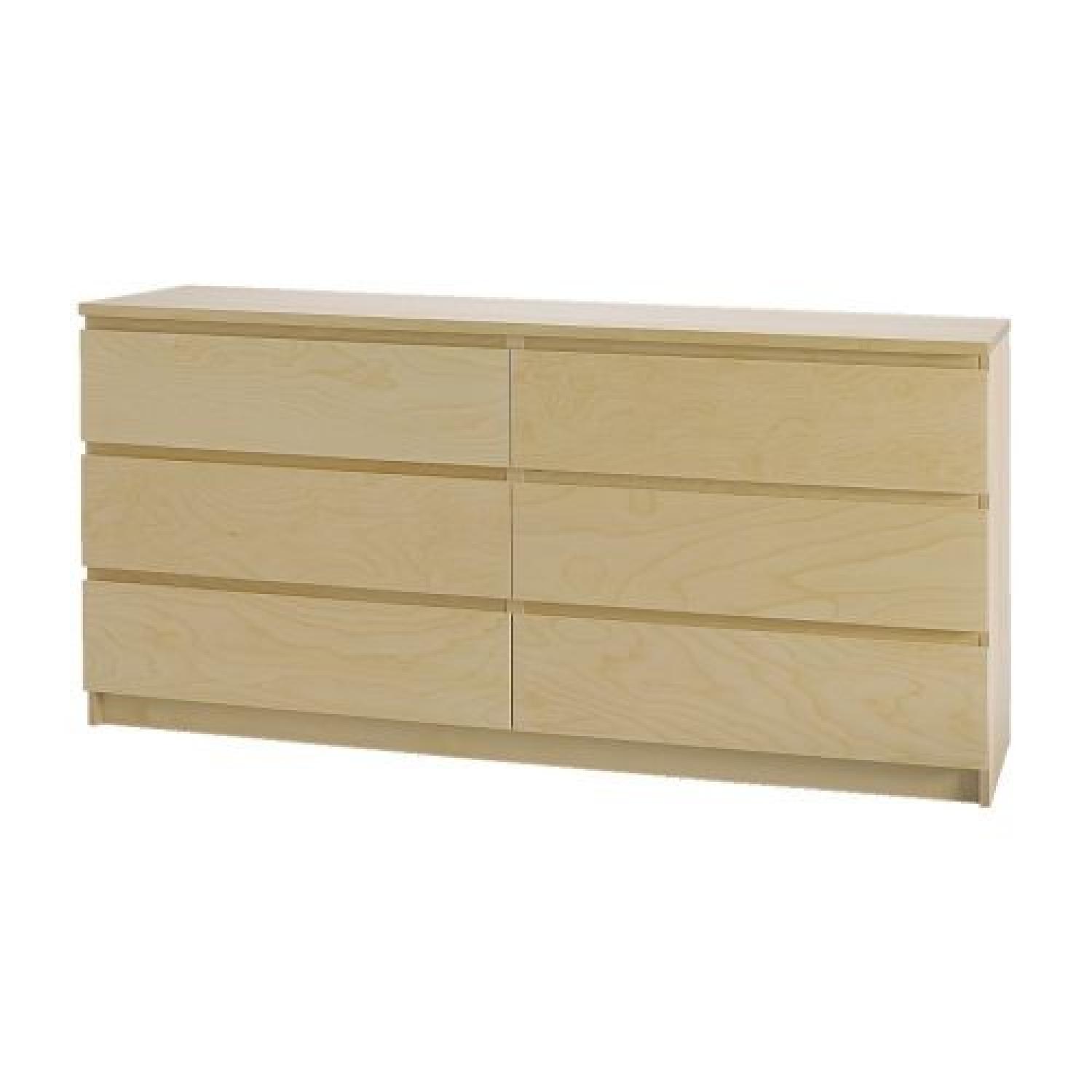 MALM 6-drawer dresser - Thumbnail 5