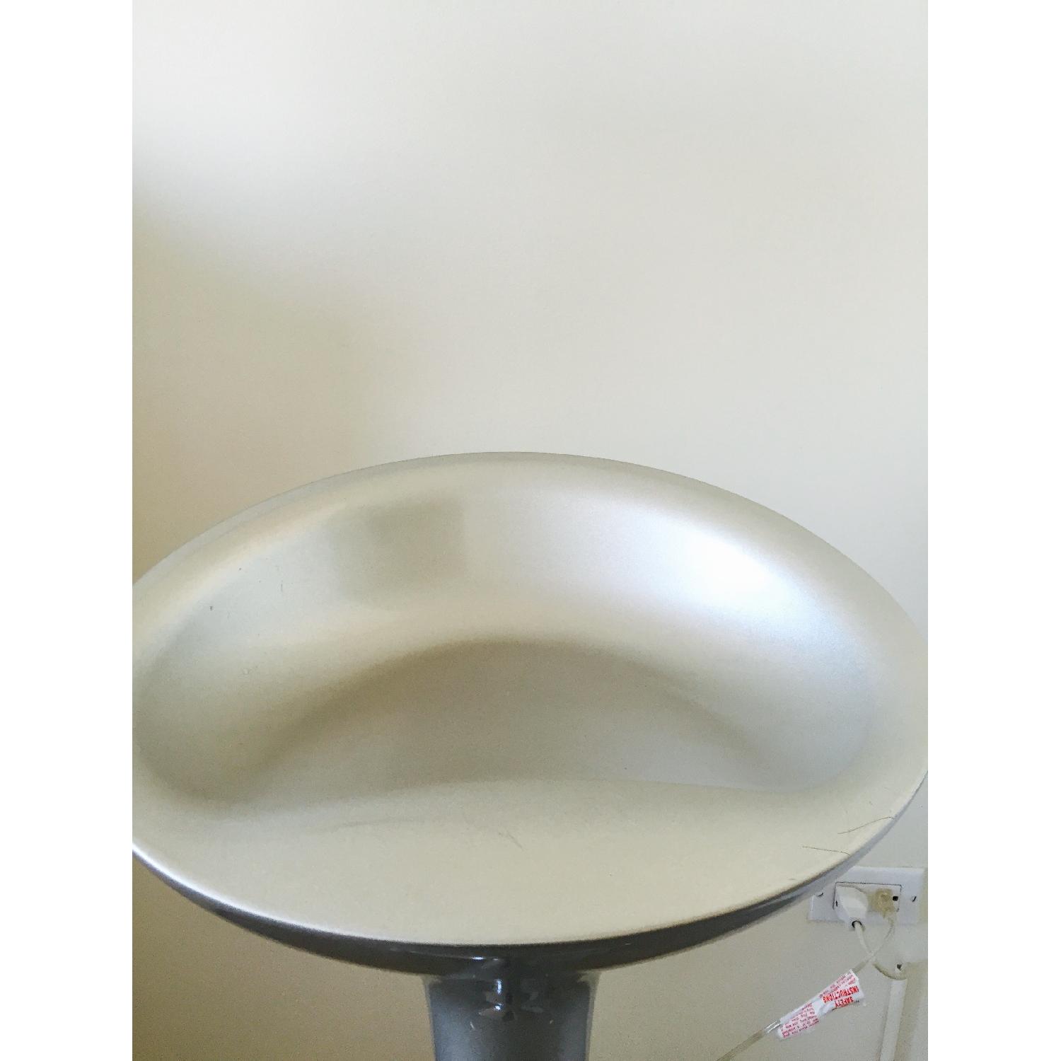 Harrods Silver and Chrome Swizzle Stool - image-2