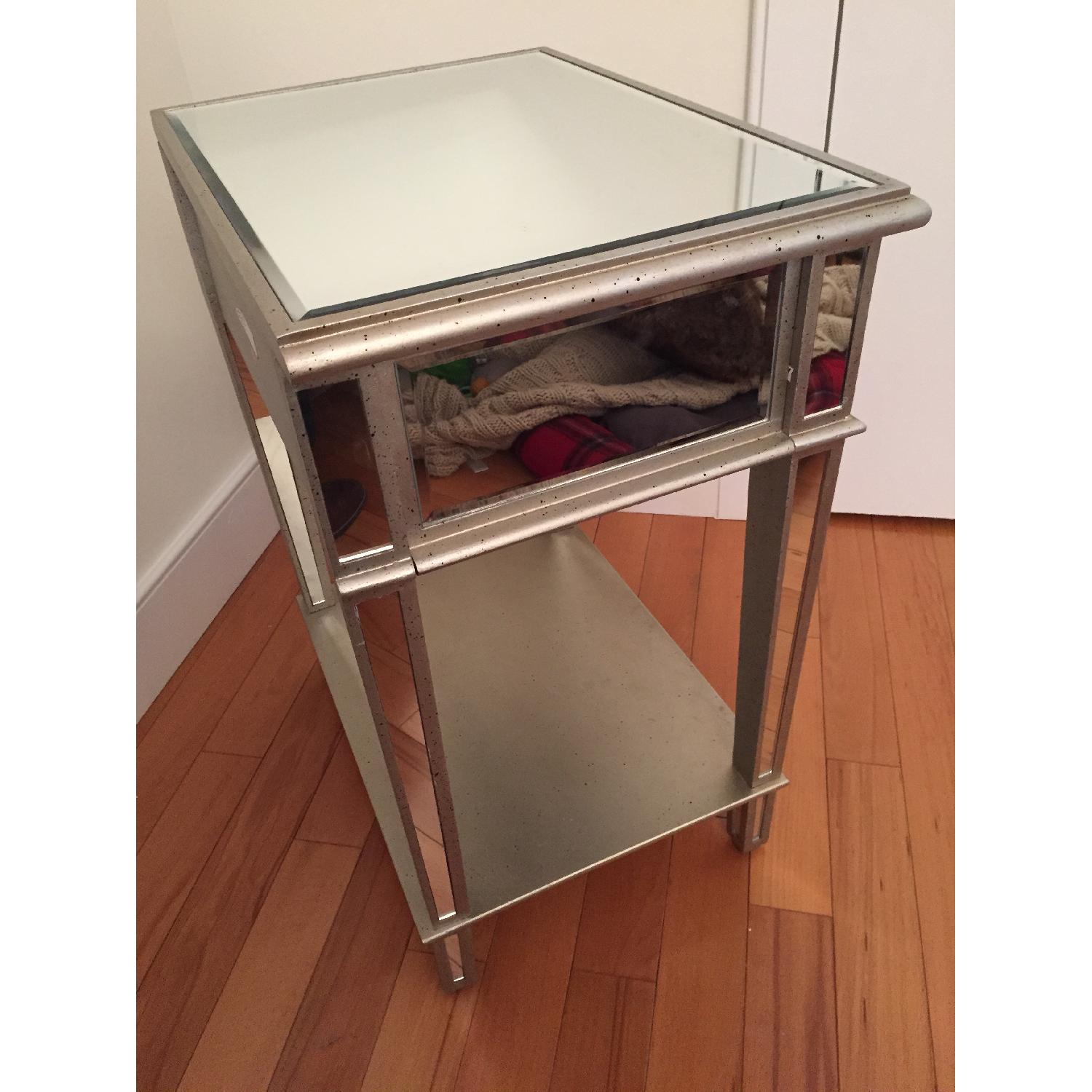 One Kings Lane Roosevelt Mirrored Nightstands - Set of 2 - image-2