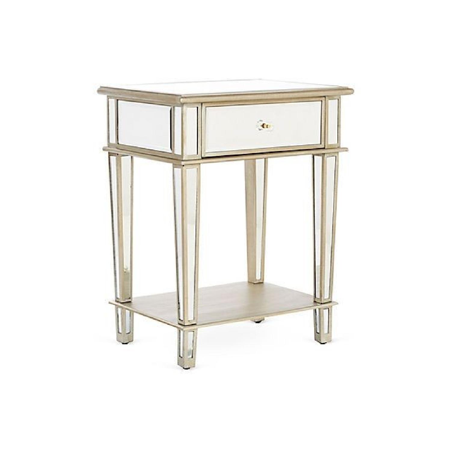 One Kings Lane Roosevelt Mirrored Nightstands - Set of 2 - image-6