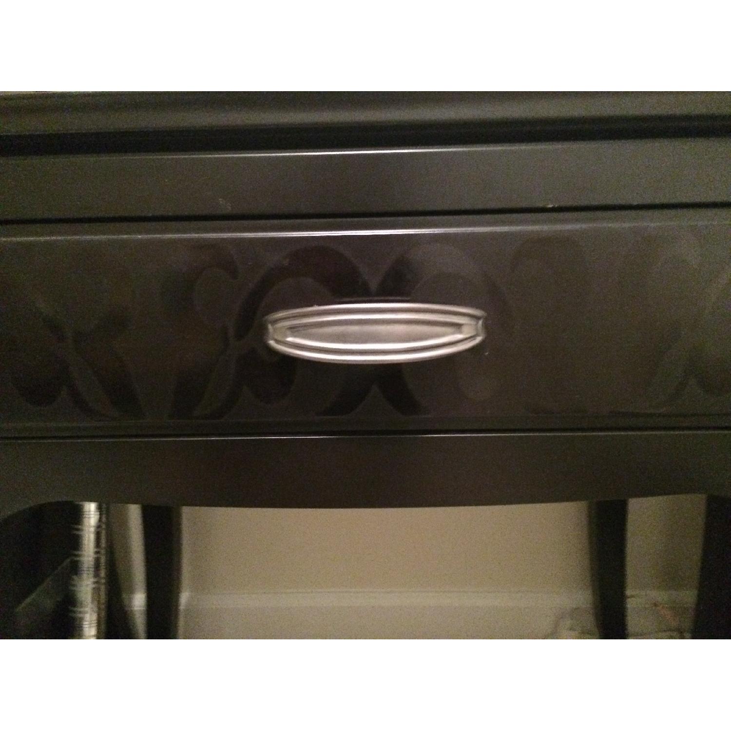 Belle Noir Dark Merlot Nightstand - image-3