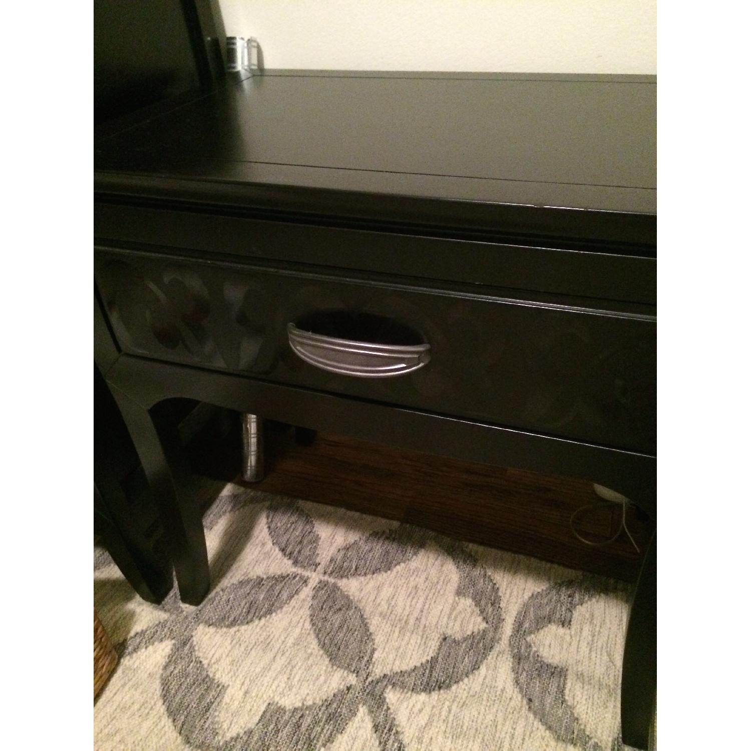 Belle Noir Dark Merlot Nightstand - image-4
