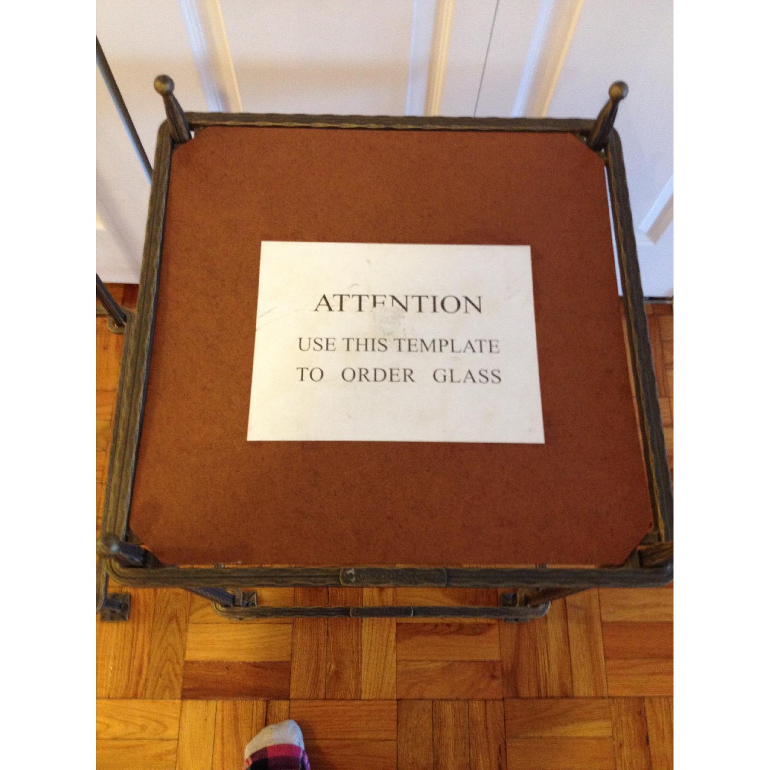 Claudio Rayes Wrought Iron Bronze Side Tables - Pair - image-6