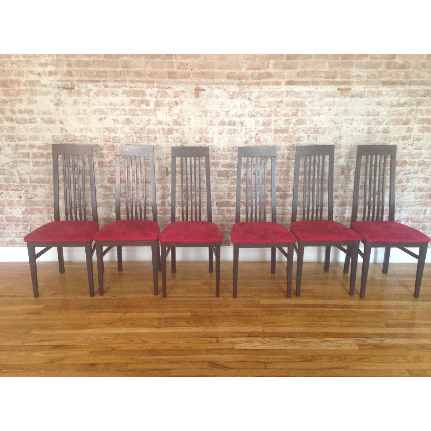ABC Home & Carpet Solid Wood Dining Room Table w/ 6 Chairs - image-5