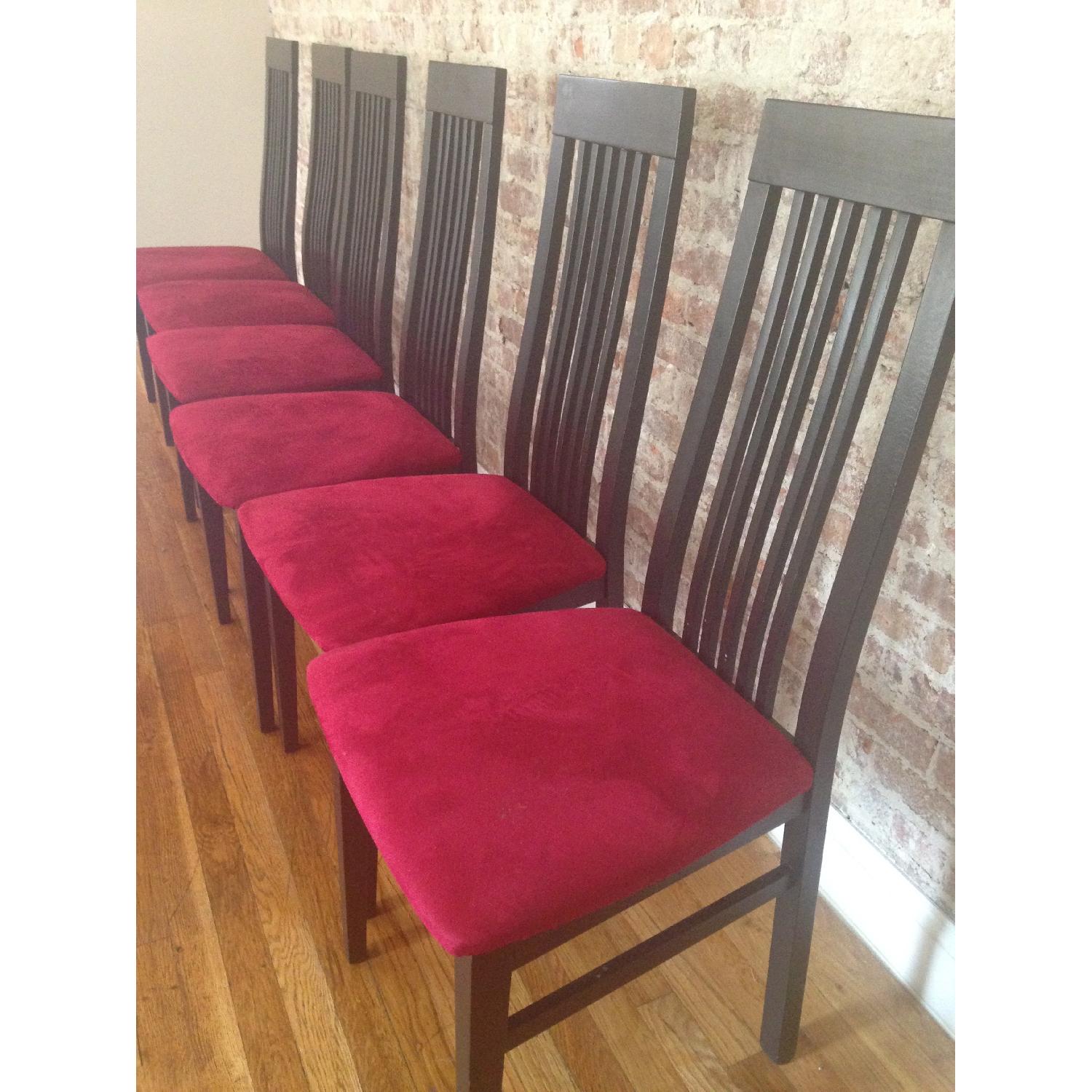 ABC Home & Carpet Solid Wood Dining Room Table w/ 6 Chairs - image-6