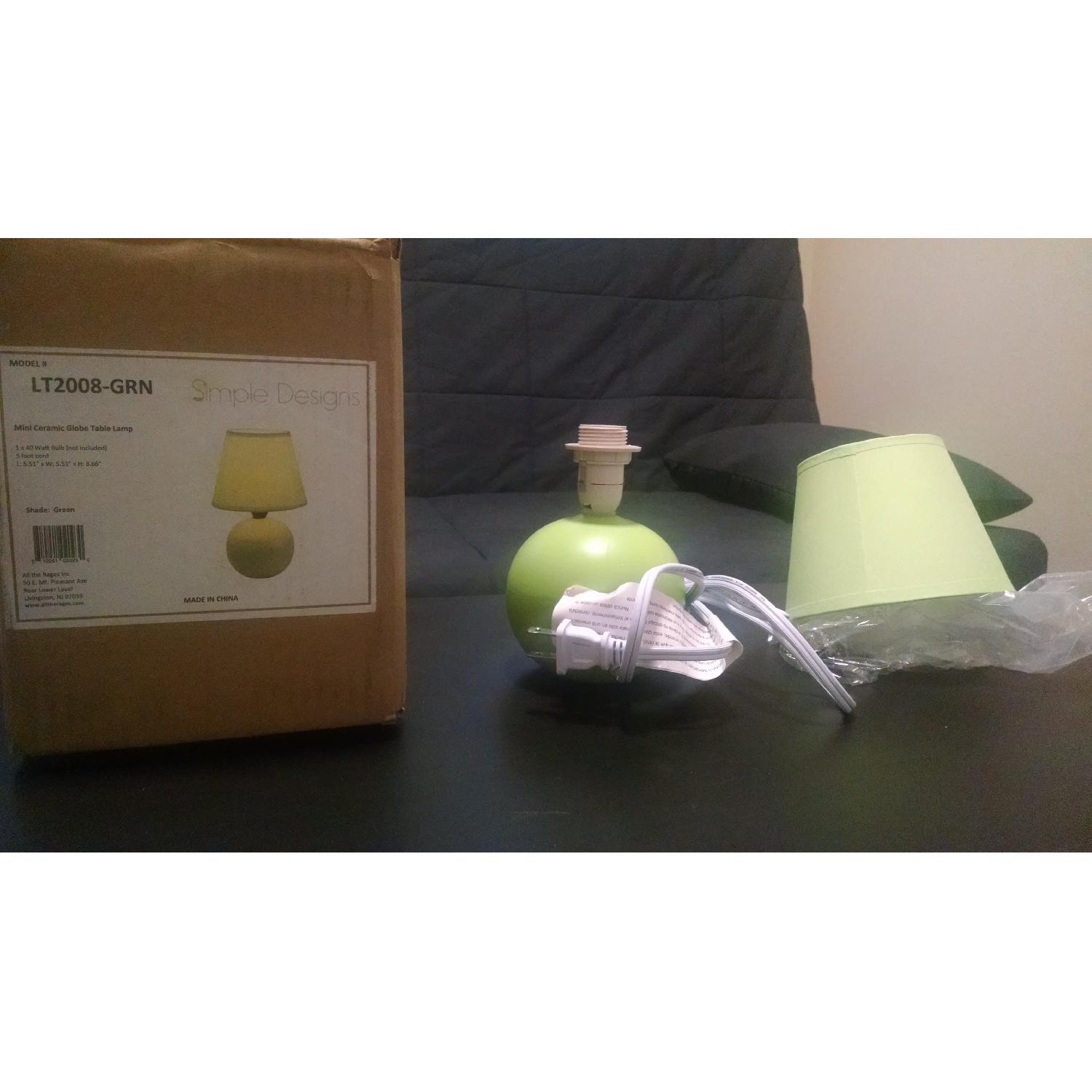 Ikea Lack Coffee Table + 3 Side Tables w/ TV Stand & Table Lamp - image-7