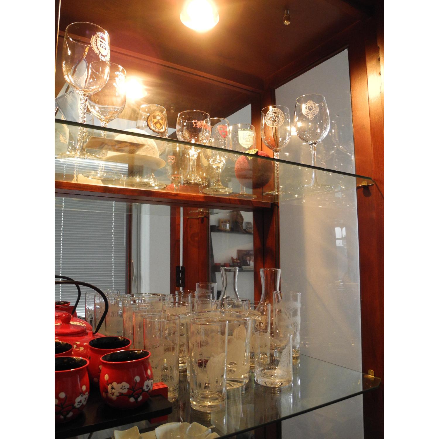 Wood/Glass Cabinet - image-6