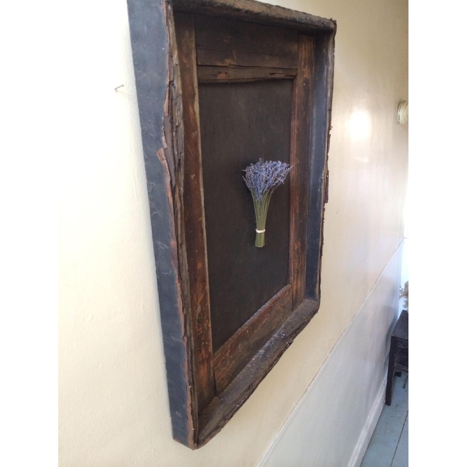Breukelen Tafel Vintage Oversized Cellar Door Wood Frame and Chalkboard - image-2