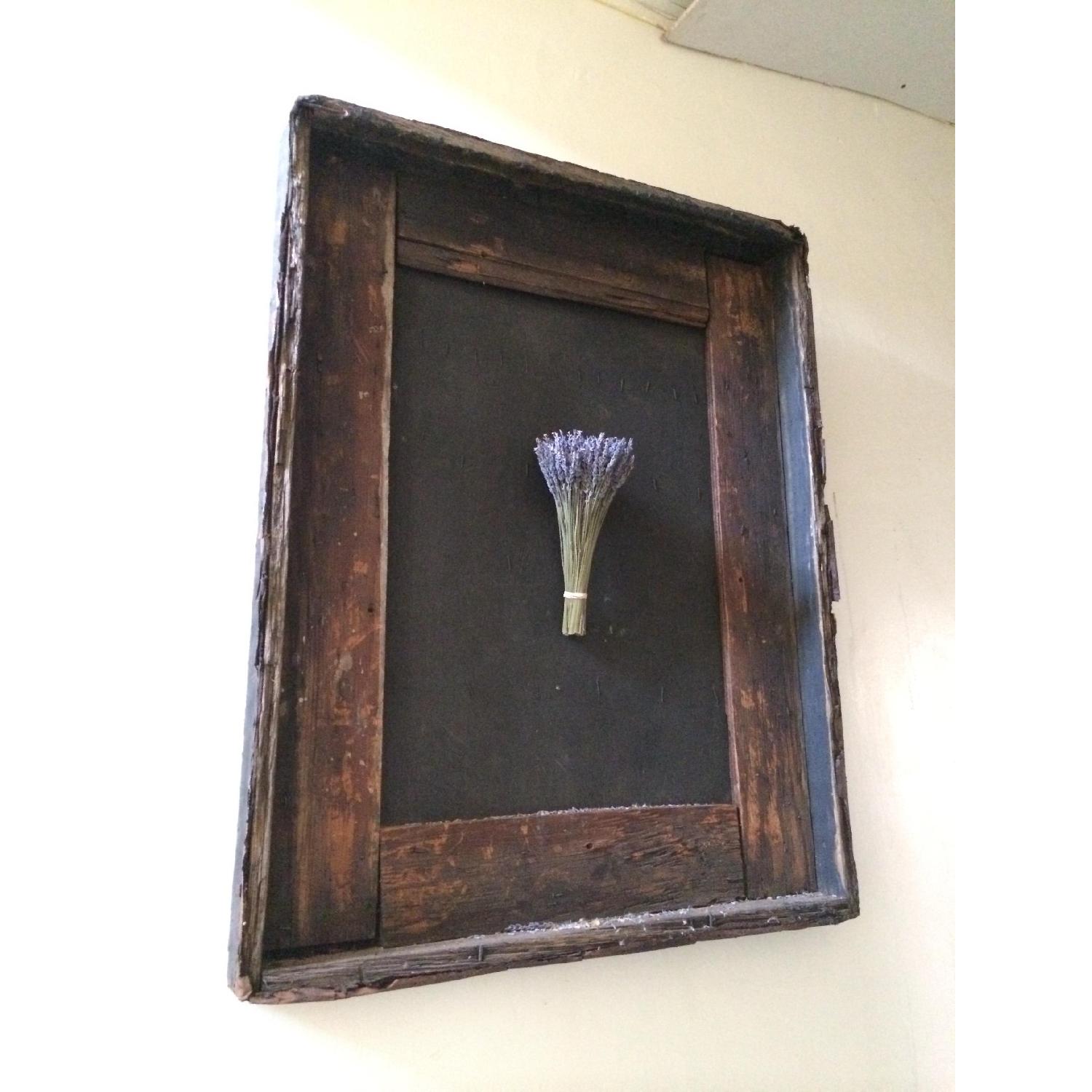 Breukelen Tafel Vintage Oversized Cellar Door Wood Frame and Chalkboard - image-3