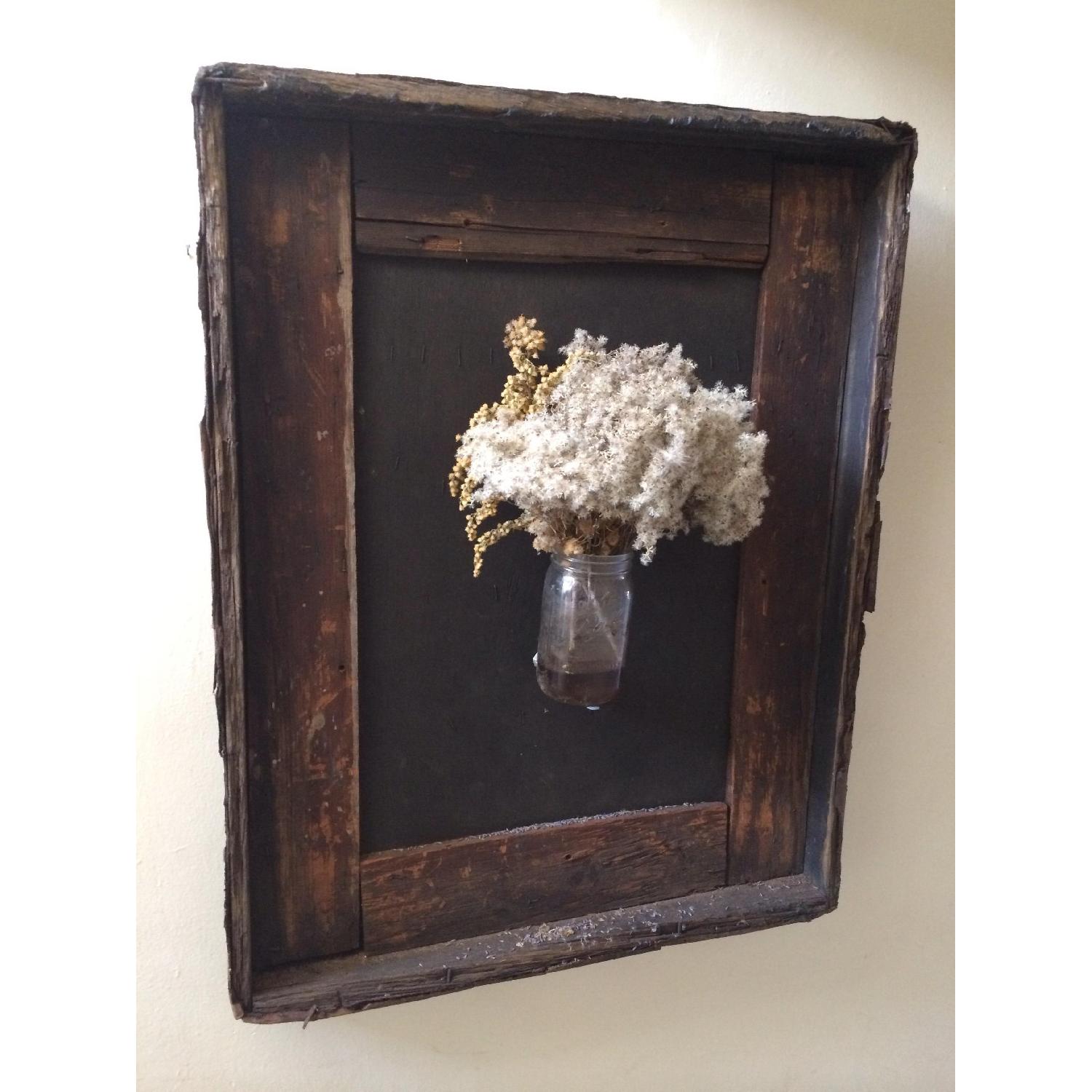 Breukelen Tafel Vintage Oversized Cellar Door Wood Frame and Chalkboard - image-5