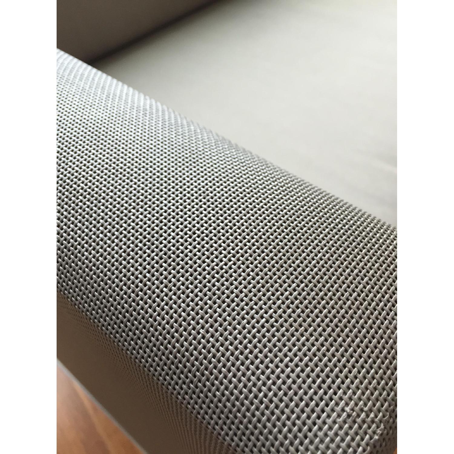 Crate & Barrel Dune Sofa with Sunbrella Taupe Cushion - image-3