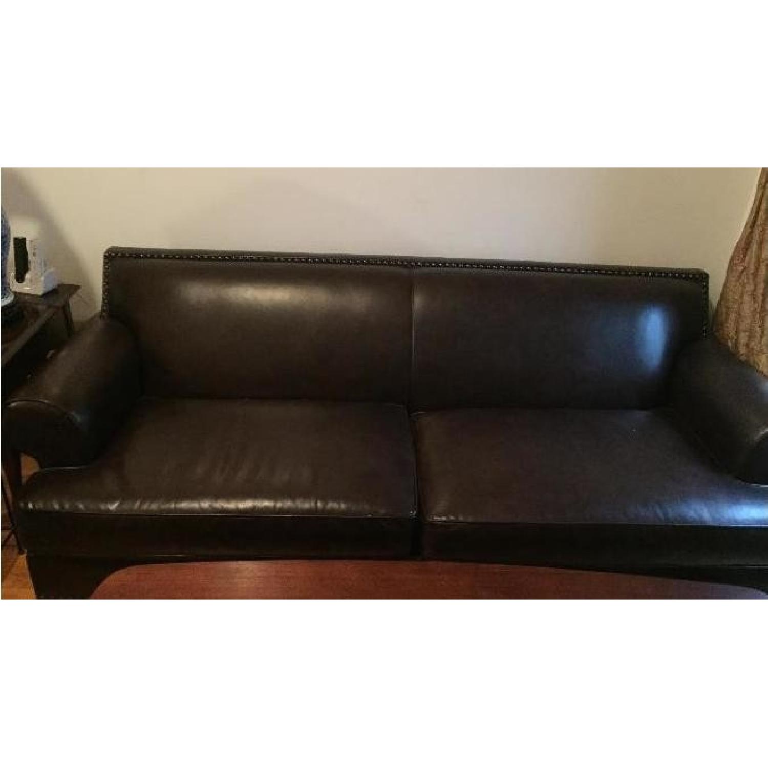 Leather Sofa - image-1