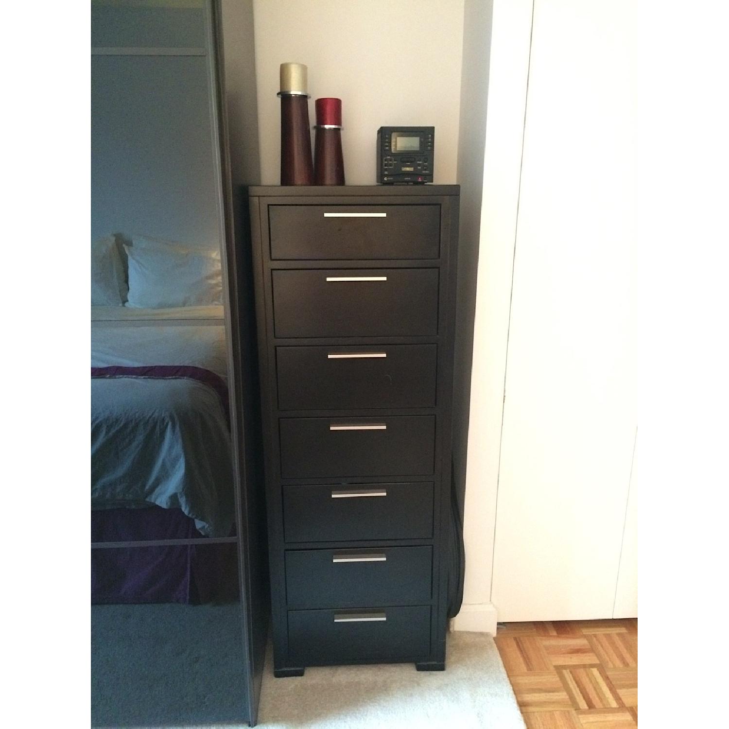 Crate & Barrel Metric 7-Drawer Chest/Chiffonier - image-1