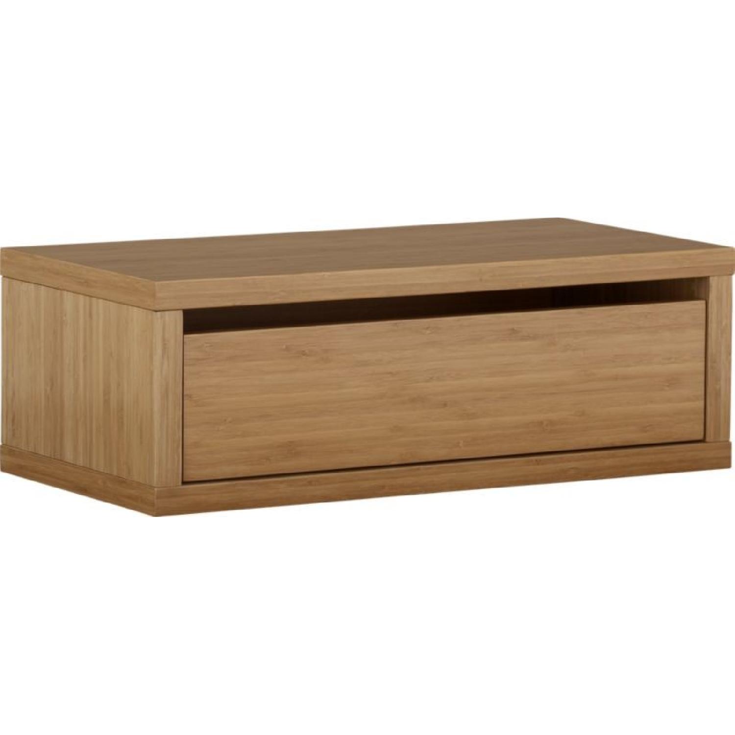 CB2 Wall Mounted Floating Storage Shelves - Set of 2 - image-1
