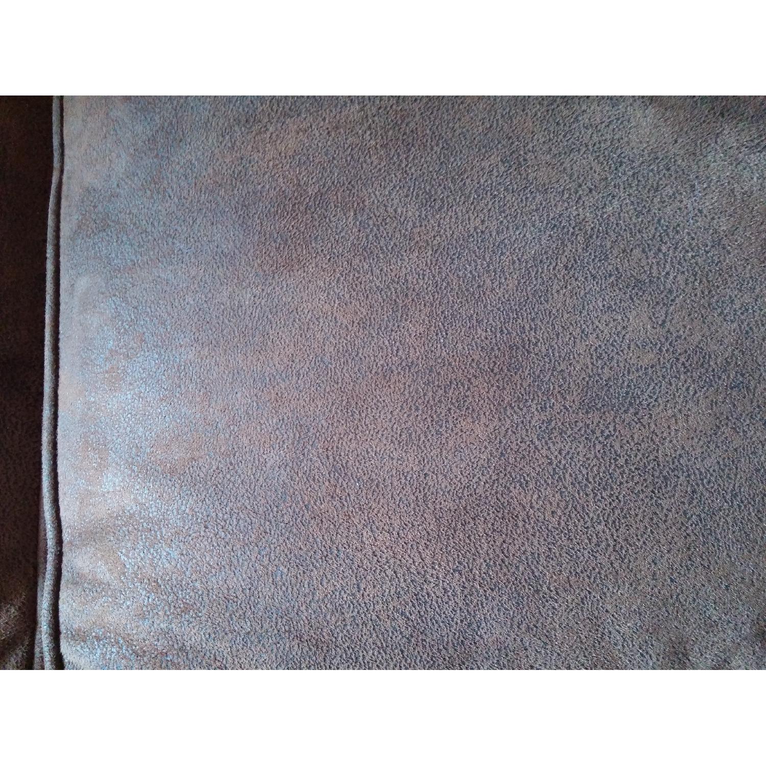 Canyon Ridge Microfiber Queen Sleeper Sofa + Loveseat + Ottoman - image-6