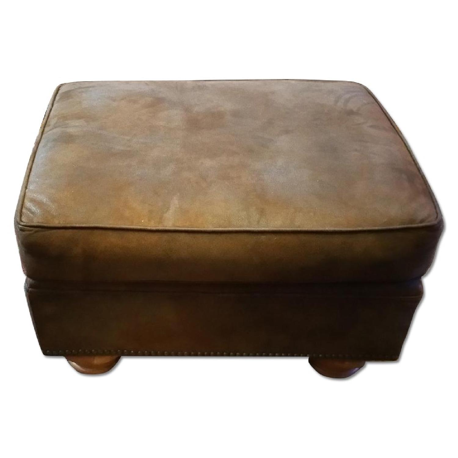 Canyon Ridge Microfiber Queen Sleeper Sofa + Loveseat + Ottoman - image-7