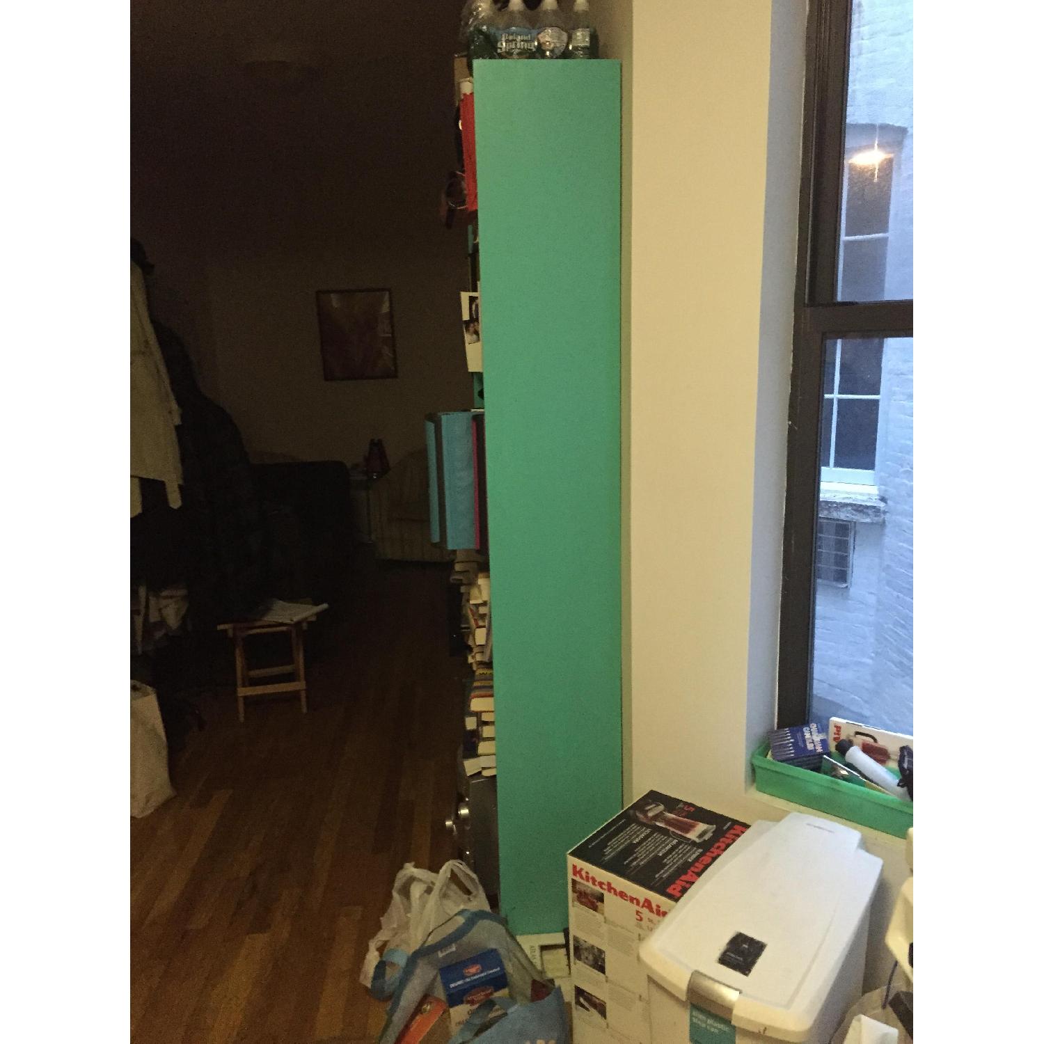 Ikea Billy Bookcase in Teal AptDeco