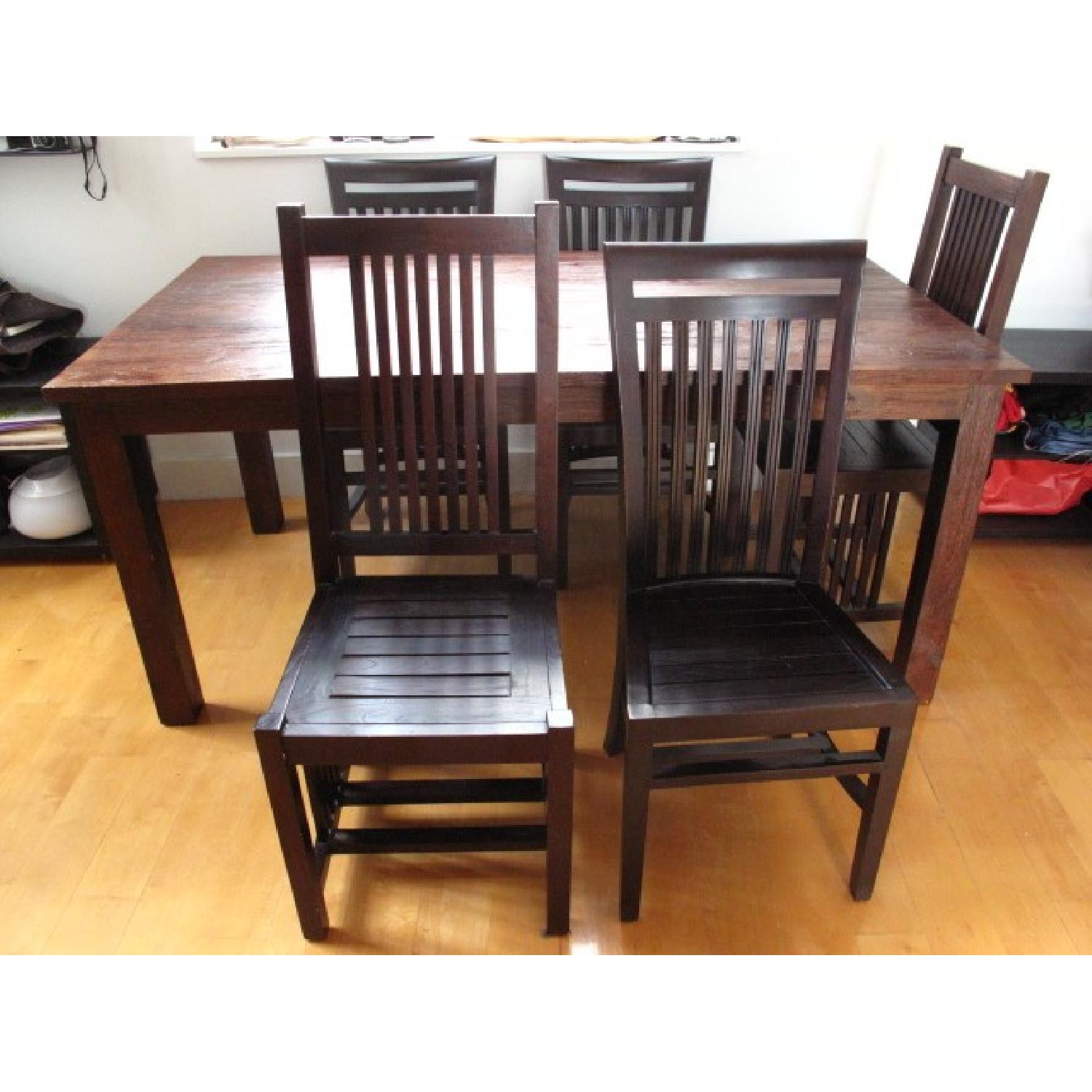 From The Source 7 Piece Rustic Table Dining Set - image-3