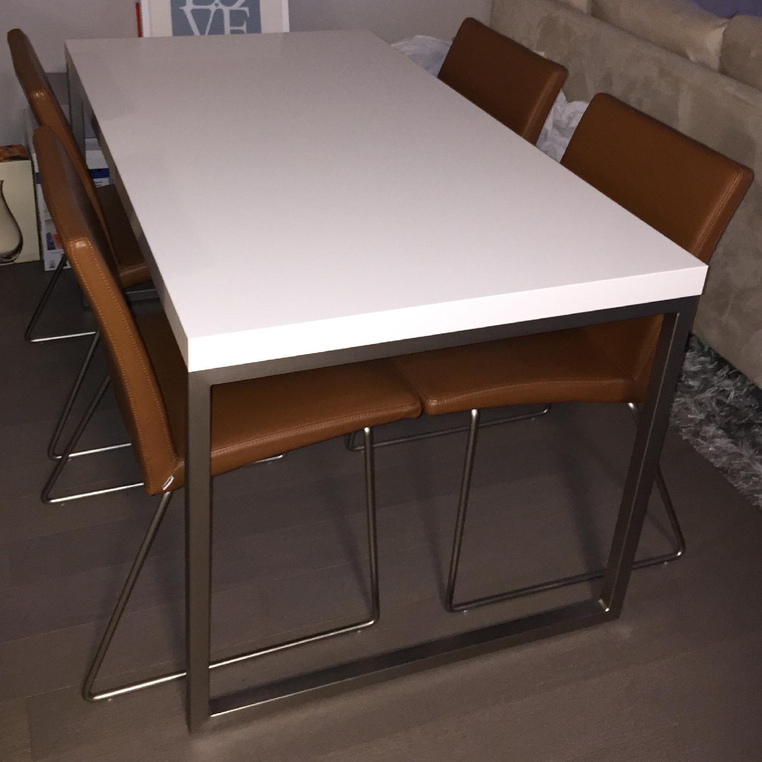 BoConcept Modern 5 Piece Dining Set - image-1