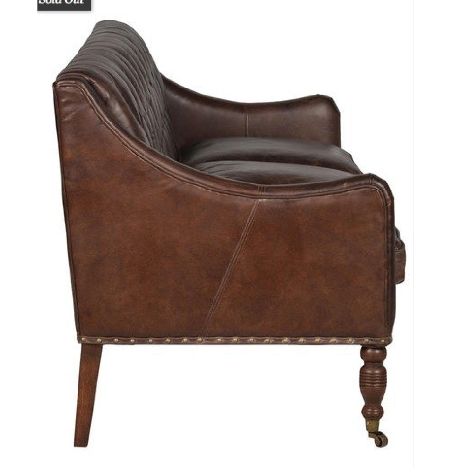 Four Hands Leather Sofa - Thumbnail 4