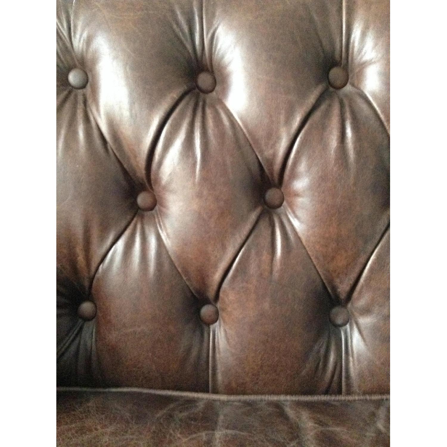 Four Hands Leather Sofa - image-5