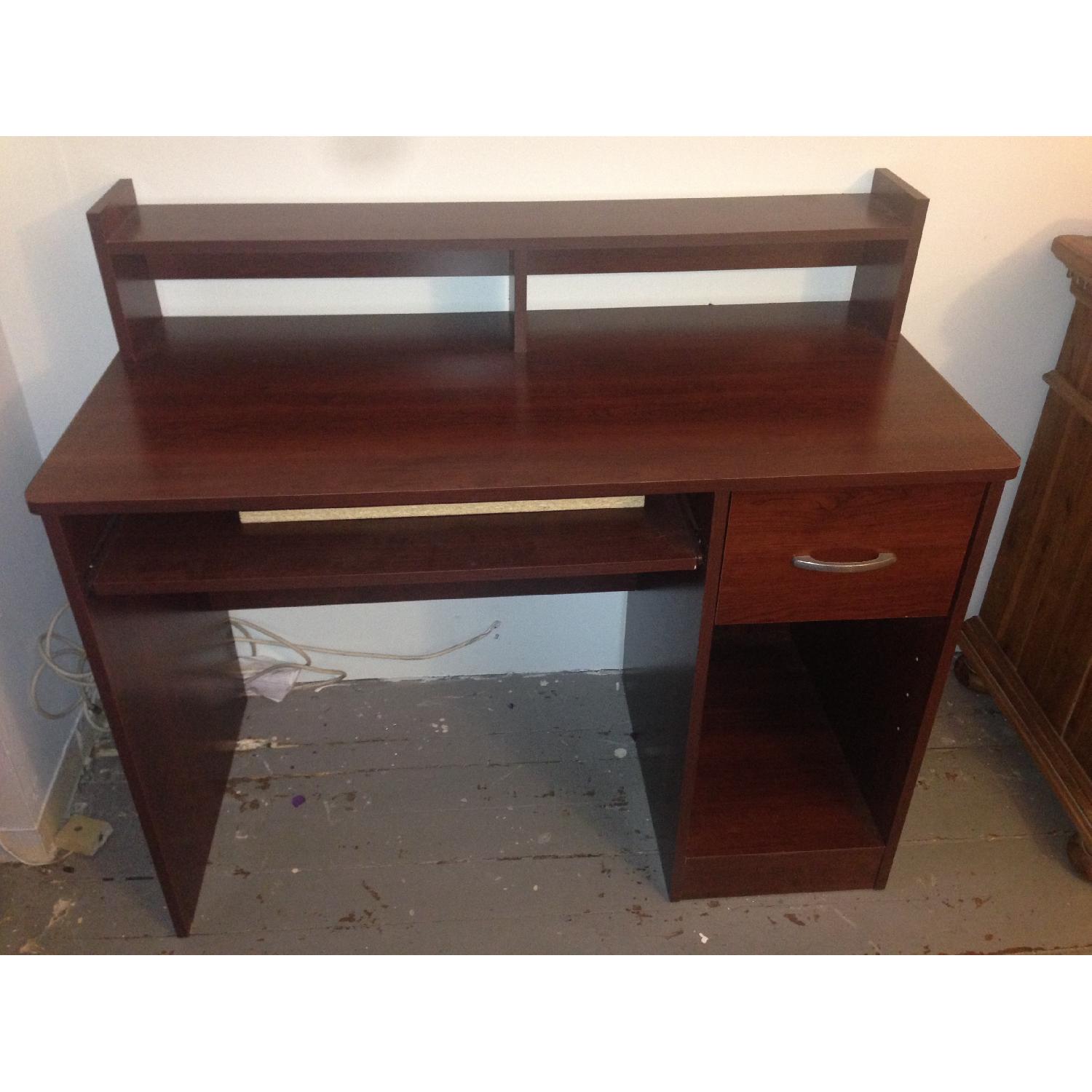 South Shore Axess Collection Computer Desk with Sliding Tray - image-1