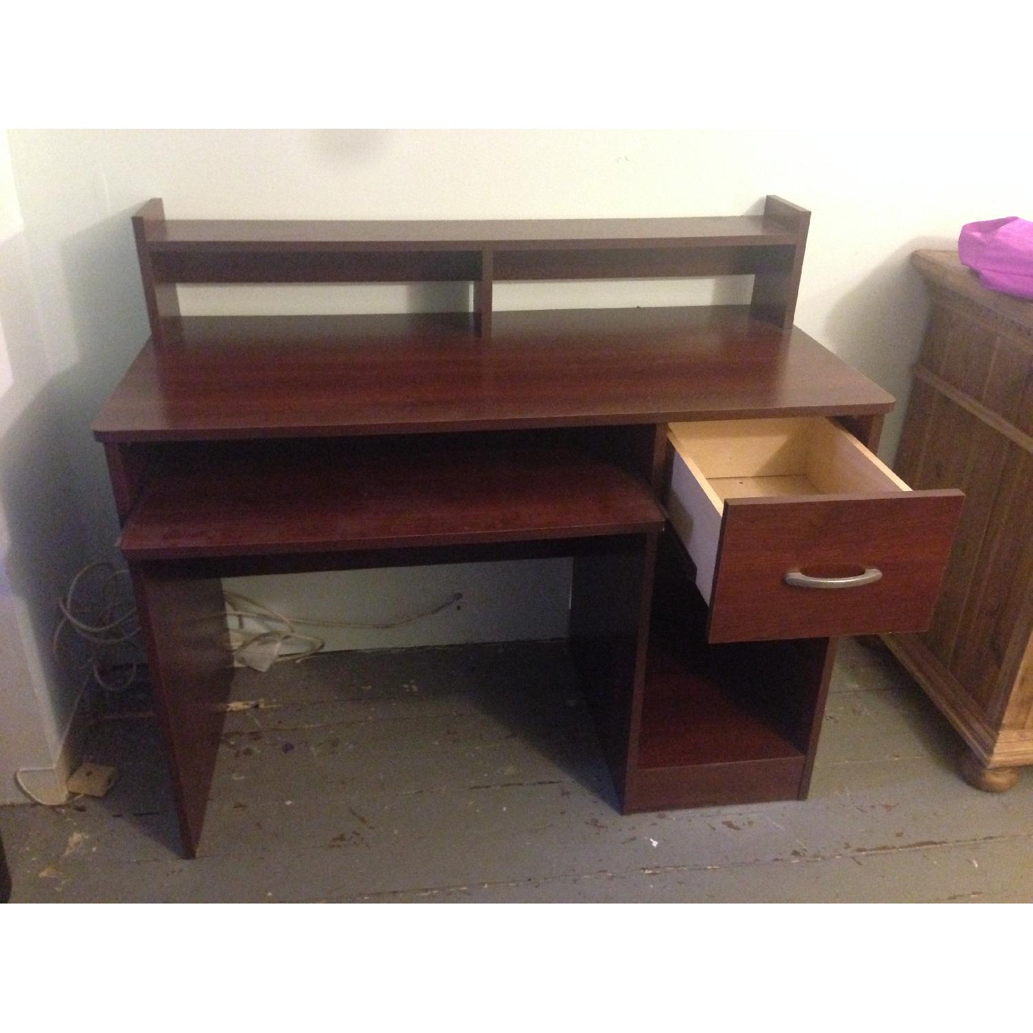 South Shore Axess Collection Computer Desk with Sliding Tray - image-2