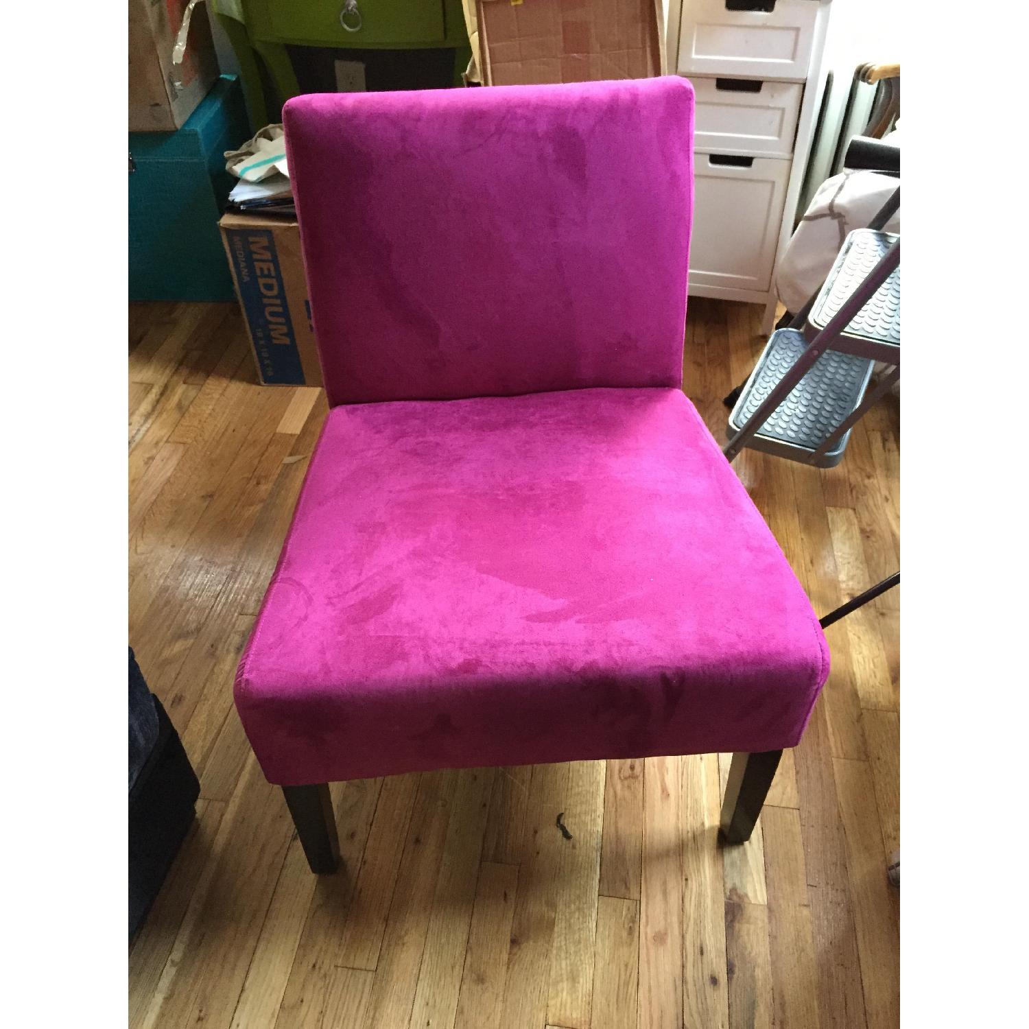 Pink Accent Chair - image-1