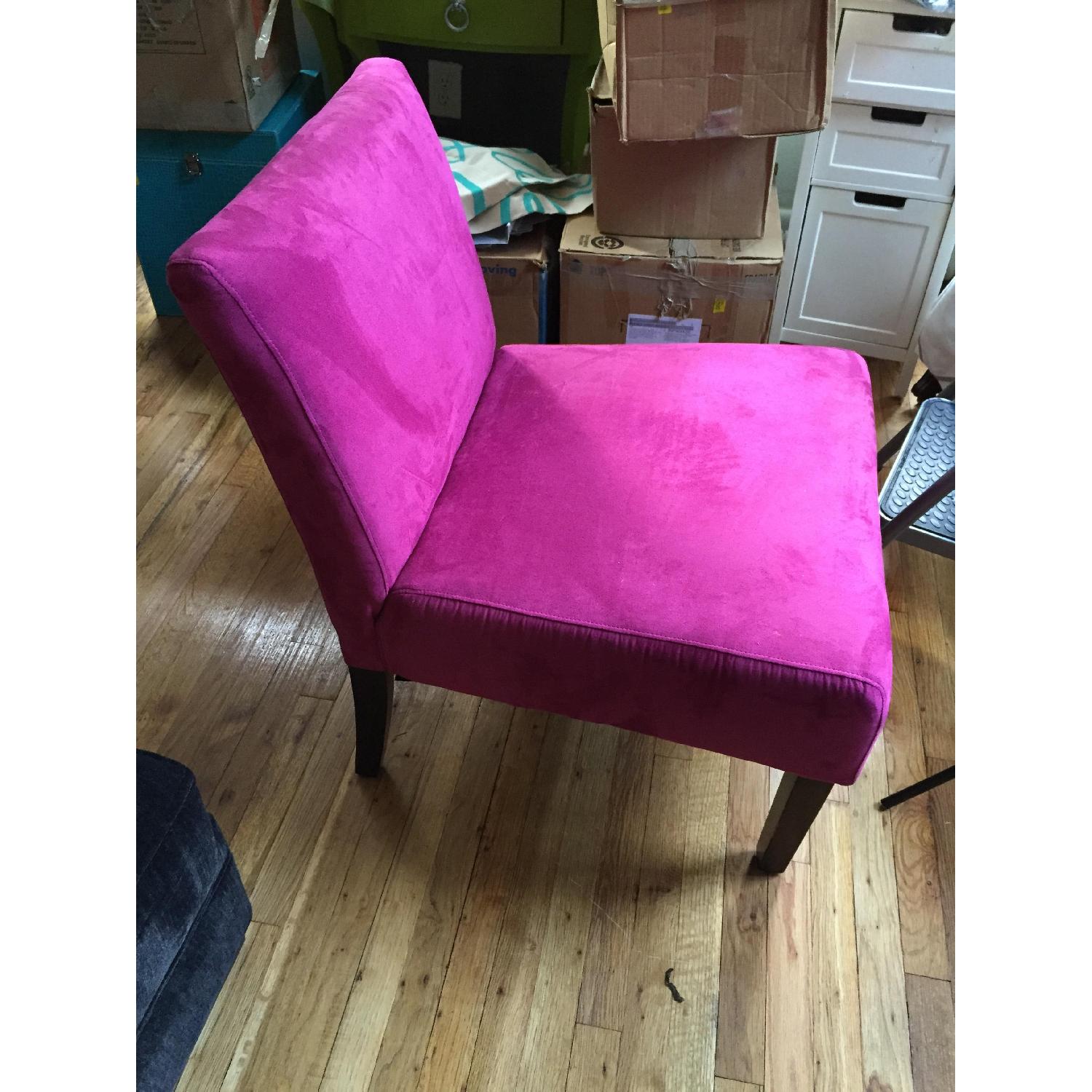 Pink Accent Chair - image-2
