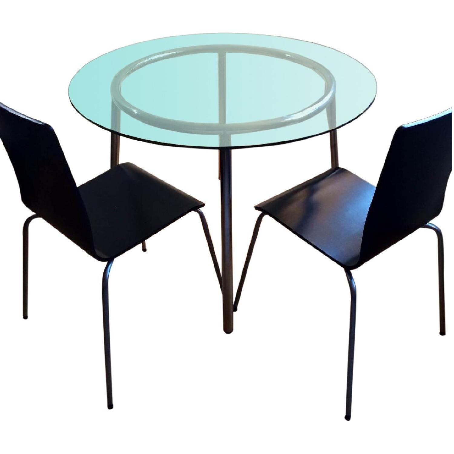 Ikea Salmi Dining Table w/ 2 Martin Chairs