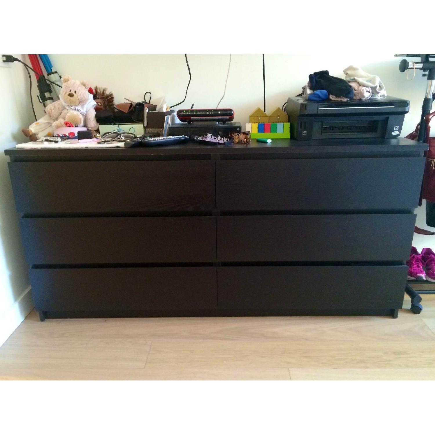 Ikea Malm 6-Drawer Dresser - image-1