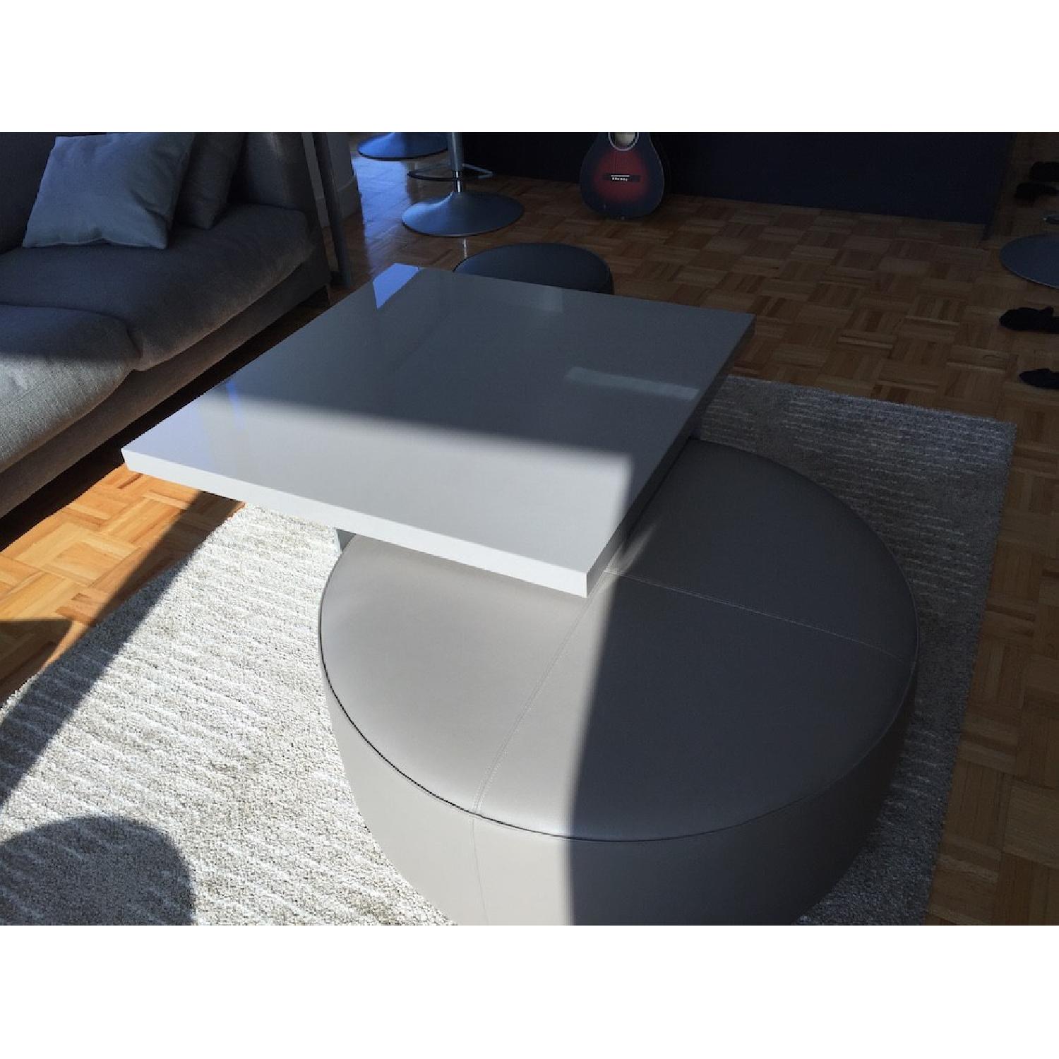 Molteni Domino Grey Side Table - image-2
