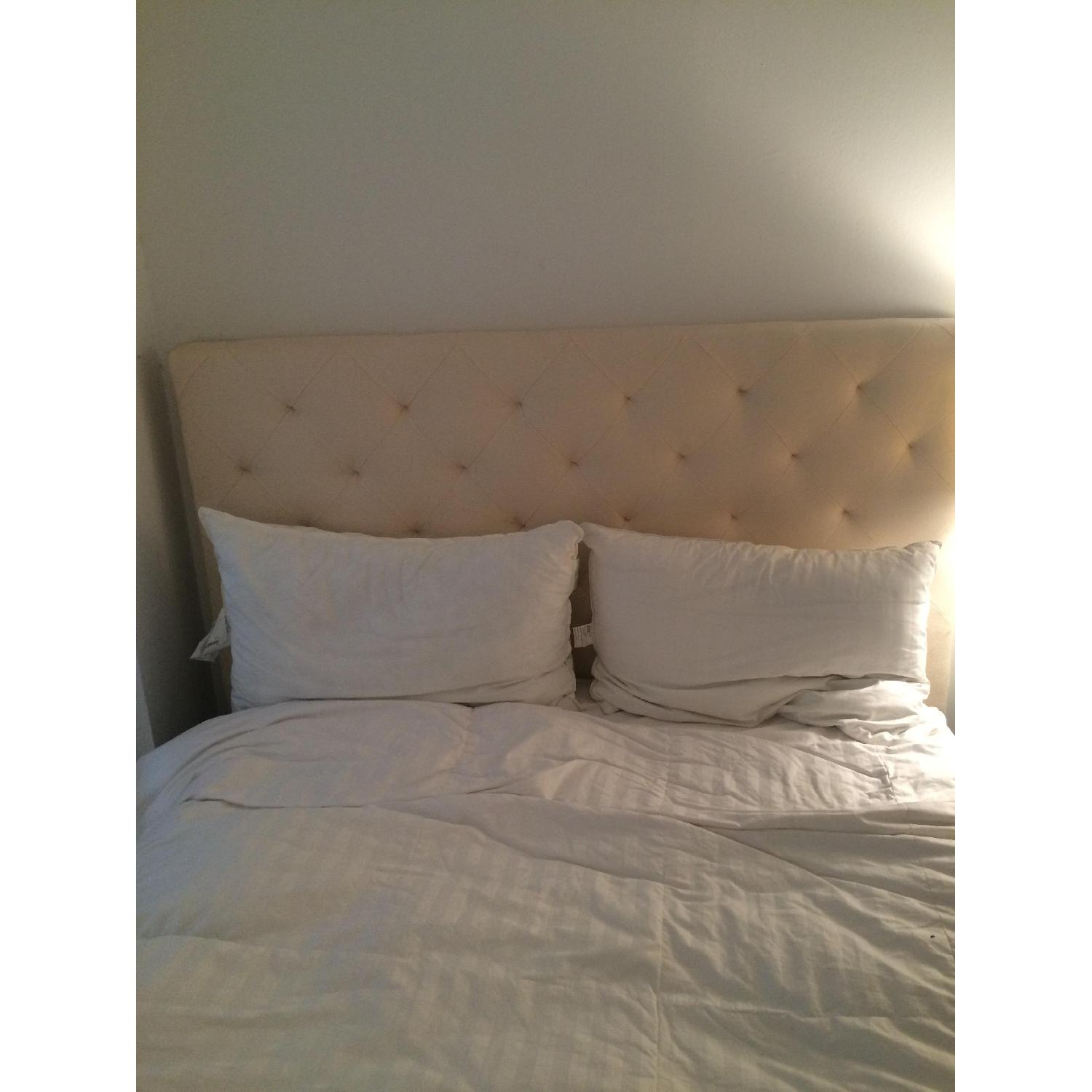 Tribecca Home Sophie Tufted Full Size Bed Frame - image-2