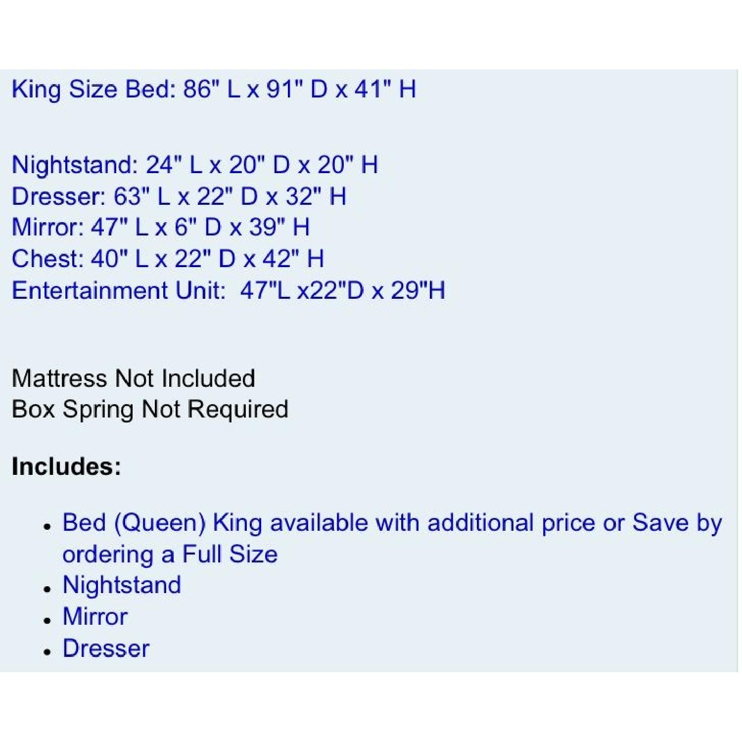 Global Furniture Emily 4 Piece King Bedroom Set - image-7