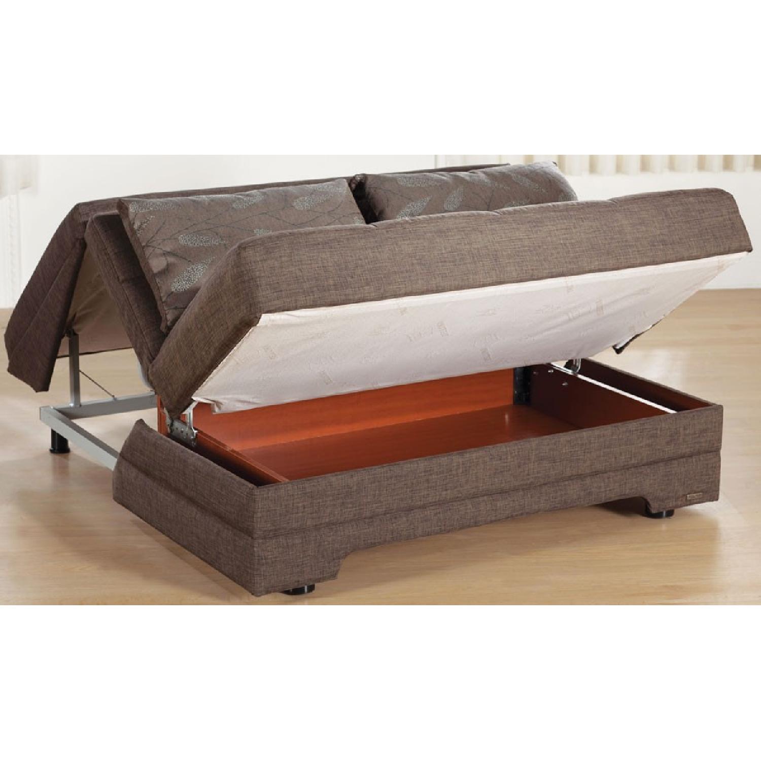 Sunset International Sleeper Loveseat with Storage - image-2